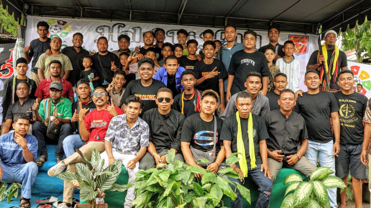 Halal Bi Halal Pemuda Dulolong Mataru Perkuat Persaudaraan di Bumi Alor