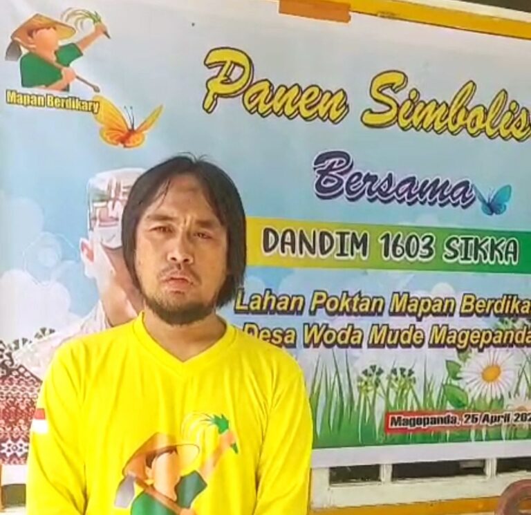 Magepanda Jadi Bukti Nyata Ketahanan Pangan Lokal Menguat di Kabupaten Sikka