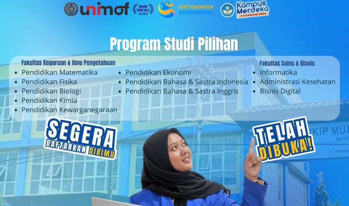 PMB Gelombang 2 Unimof Resmi Dibuka, Tawarkan Beragam Program Studi Pilihan
