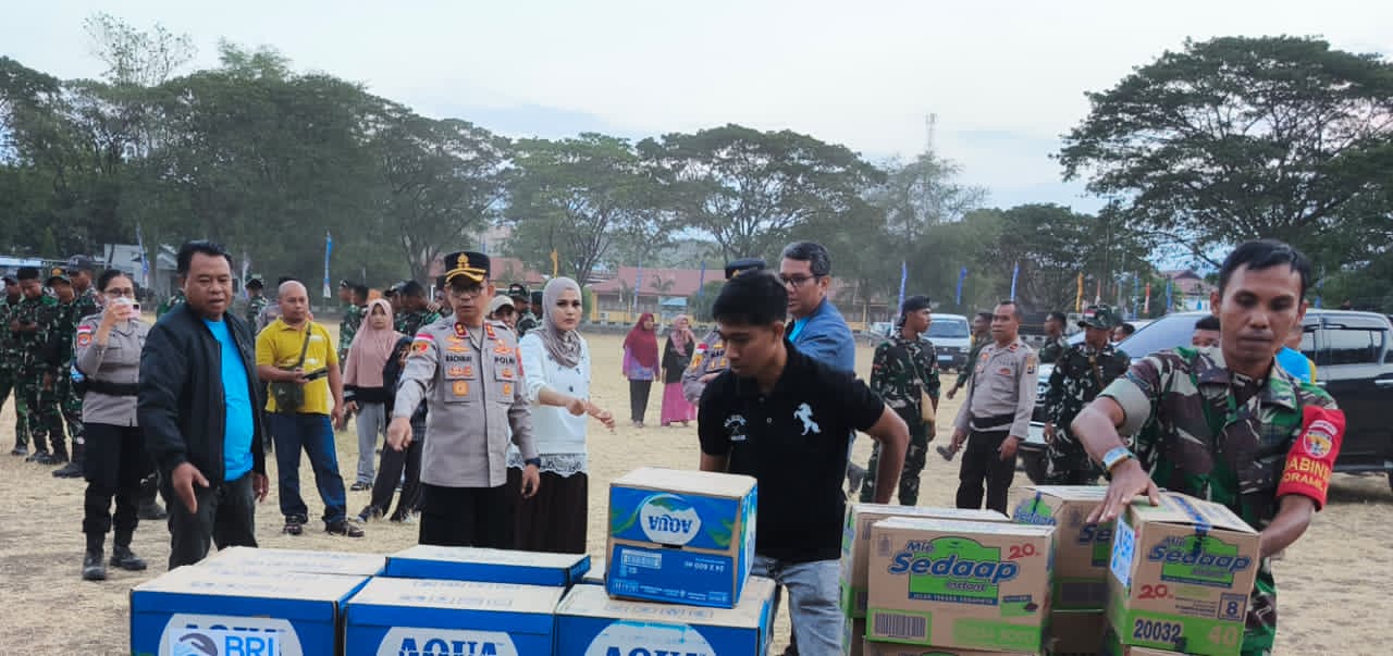 Polres Nagekeo Gandeng Indofood Buka Dapur Posko untuk Warga Terdampak Gempa M7,7